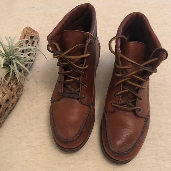 Cole Haan Shoes - Cole Haan Country Leather Lace Up Boots sz 7.5